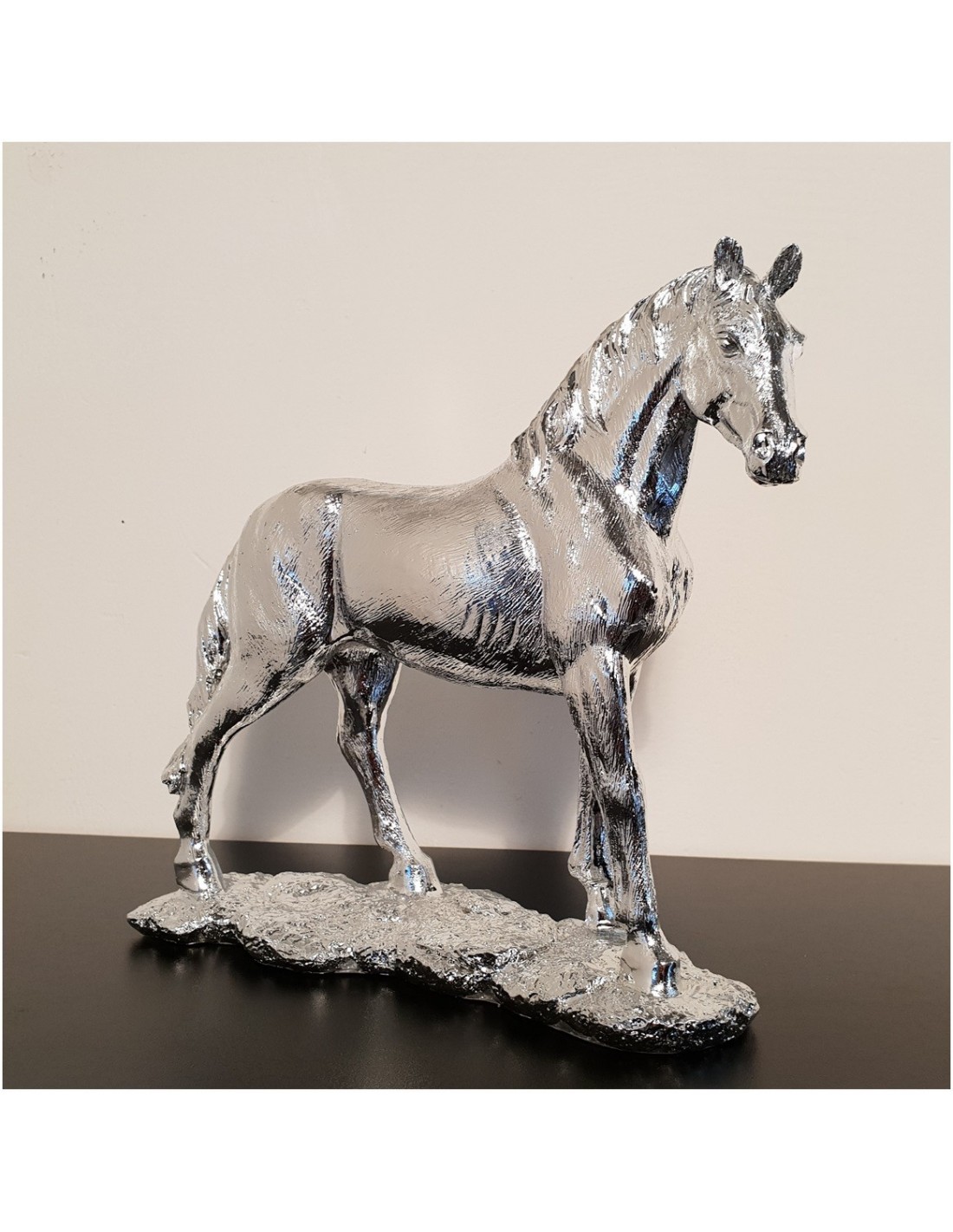 Statue design Cheval en resine, objet deco, statue animaux en resine