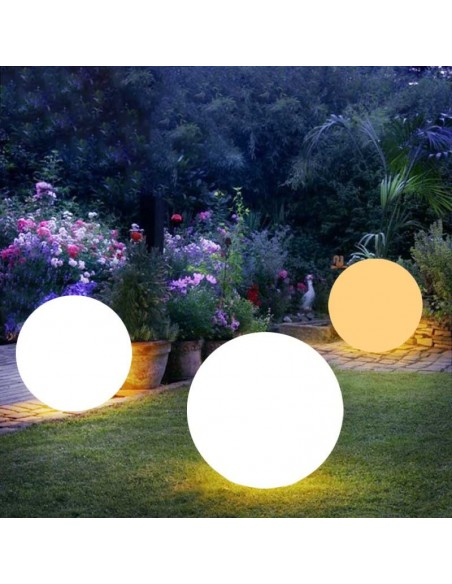 Boules solaires pour l'extérieur Boules lumineuses de jardin lampe