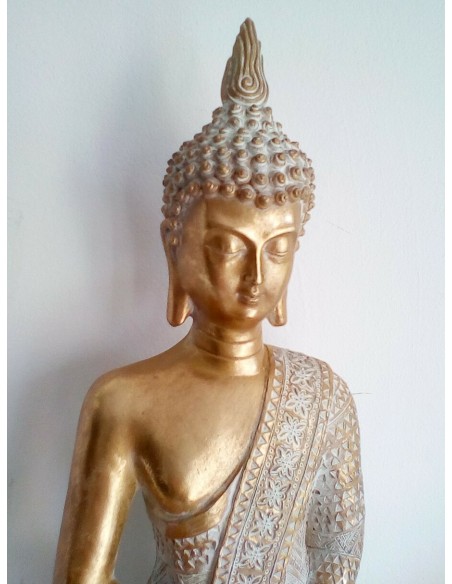 Statue design Bouddha doré