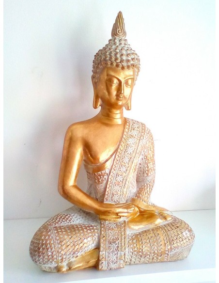 Statue design Bouddha doré