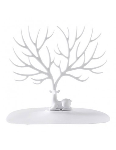 Porte bijou arbre de vie coloris blanc