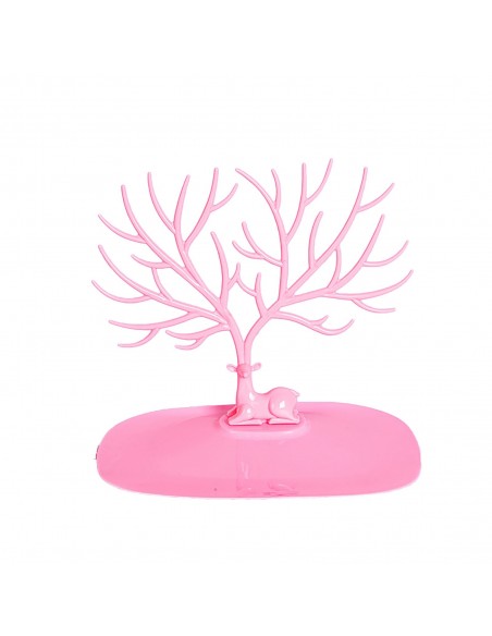 Porte bijou arbre de vie coloris rose