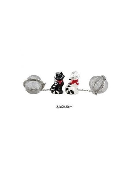 boule à thé chat