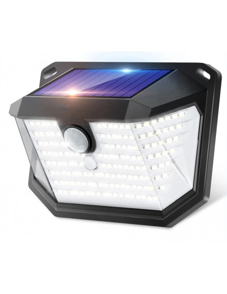 Spot-projecteur-design-LED-solaire-extérieur-avec-détecteur-de-mouvement