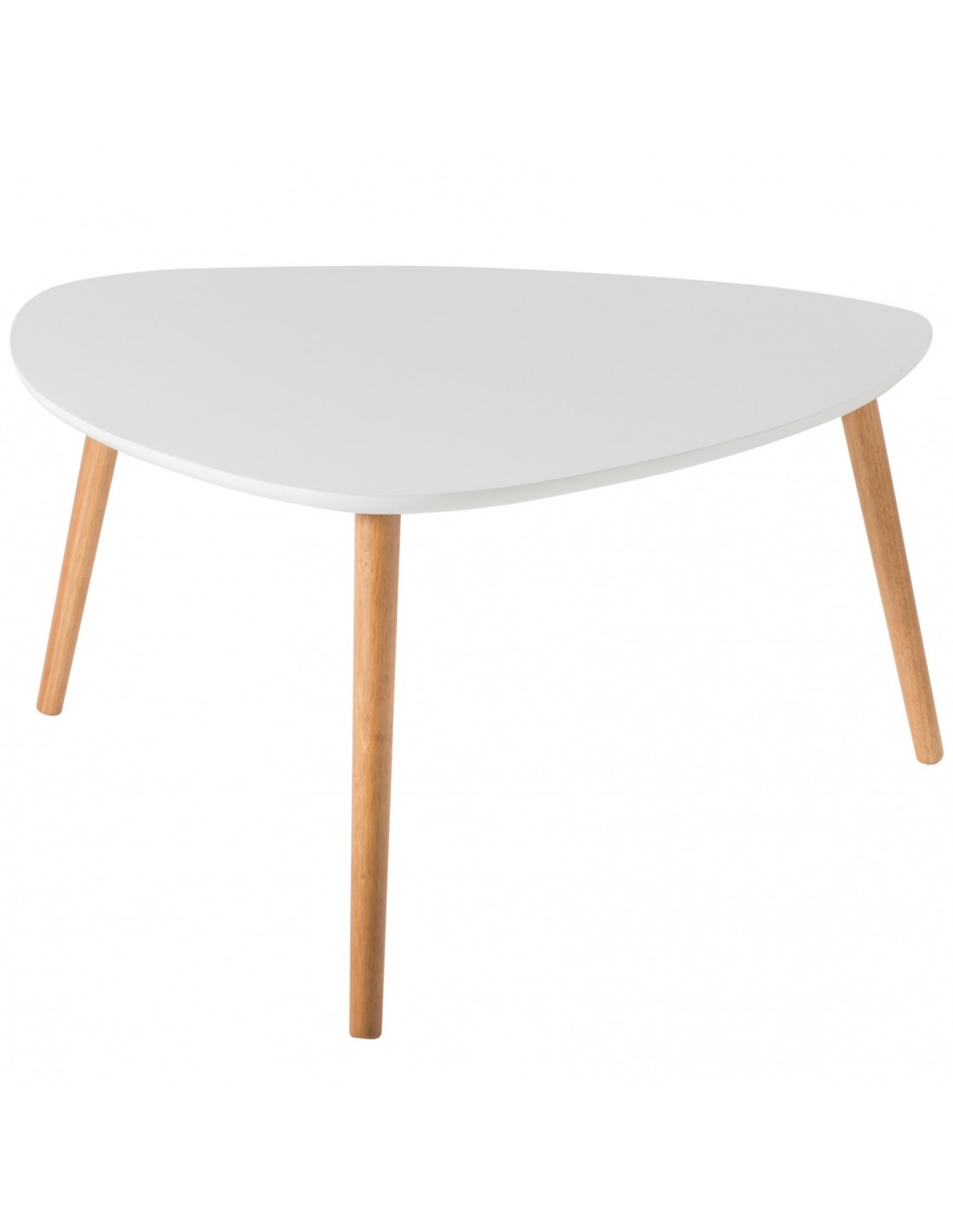 Audace Deco Table Basse Nomad Design Scandinave Blanc Et Chêne