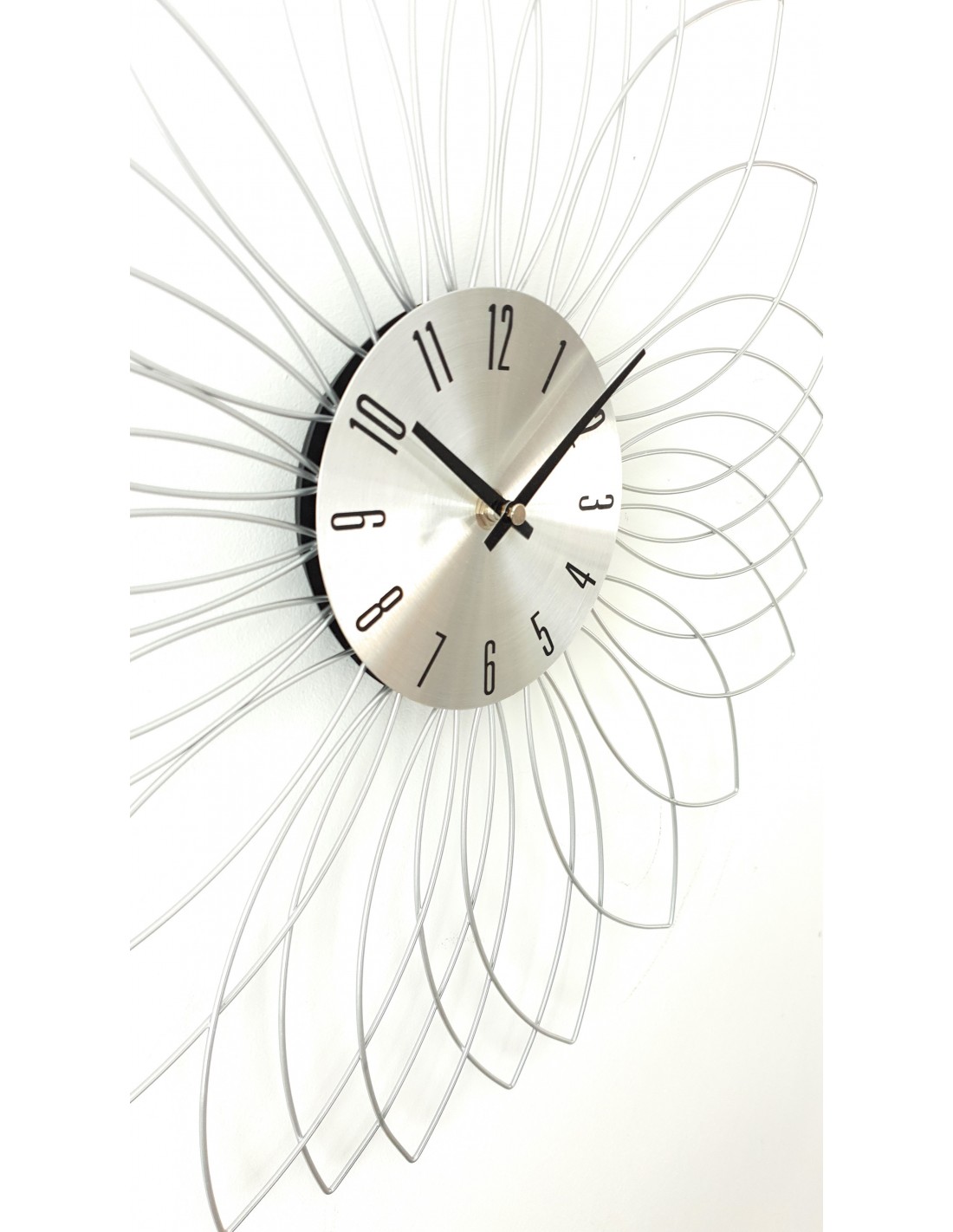 Wewoo - Horloge murale Fleur Art Moderne Design DIY Amovible 3D