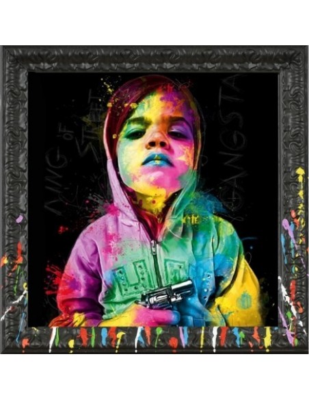 Tableau Murciano 38x38 Gangsta Child, Sur commande