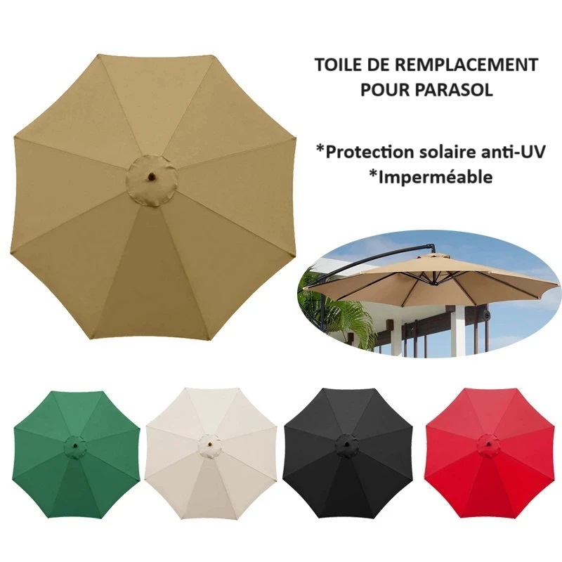 Toile de rechange pour parasol