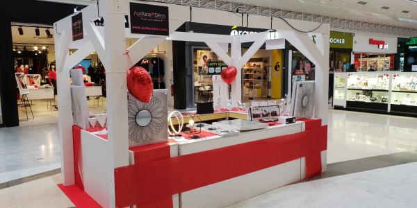 Audace Déco  Saint Valentin Auchan Noyelles Godault (62) du 07.02 au 16.02.2019